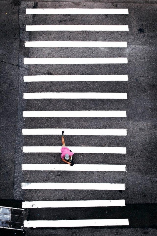 Pedestrian Crossing Urban Cityscape Landscape