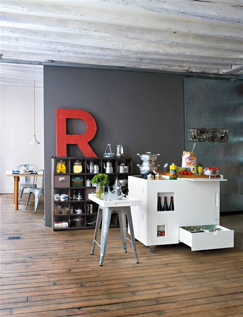 Industrial Art Studio Interior Photography