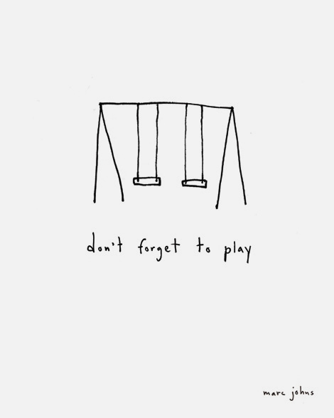 Outdoor Playground Swing Nostalgic Landscape