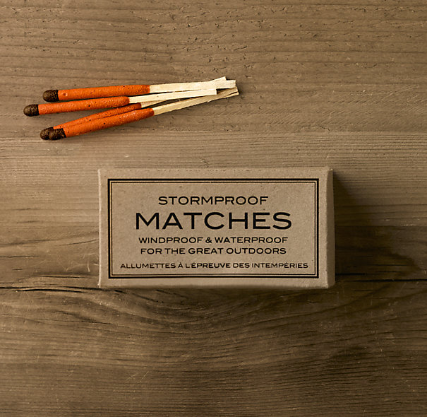 Vintage Stormproof Matches Outdoor Adventure