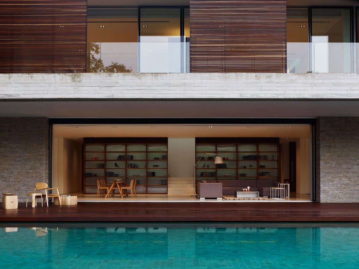 Mediterranean Villa Swimming Pool Landscape