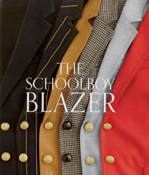 Schoolboy Blazer Detailed Fashion Still Life