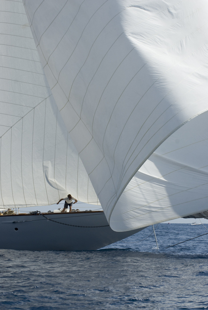 Sailboat On Serene Ocean Landscape