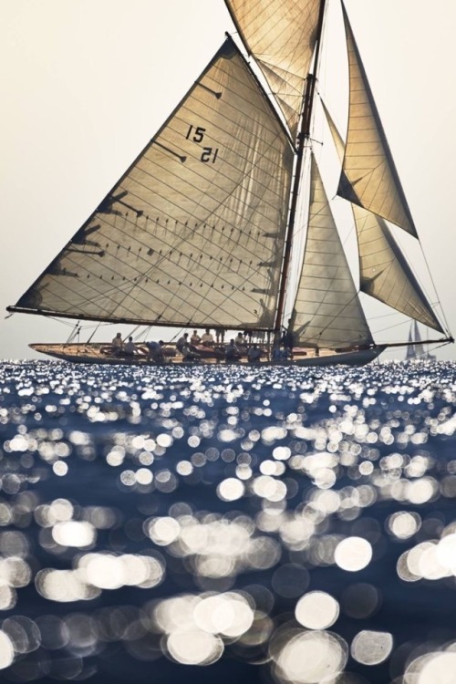 Ocean Sailboat Seascape Photography