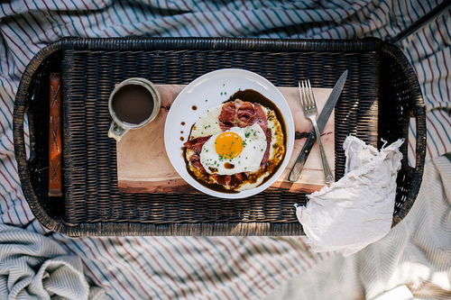 Breakfast Tray Composition Food Photography