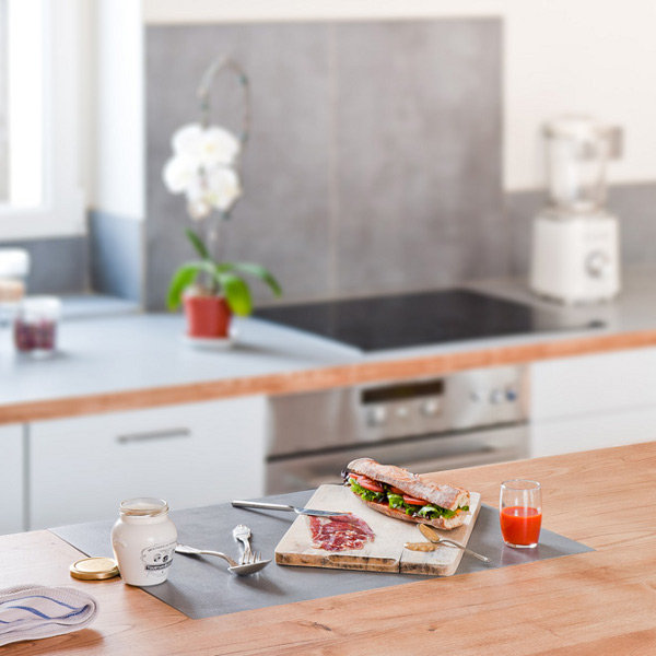 Homemade Sandwich In Bright Kitchen