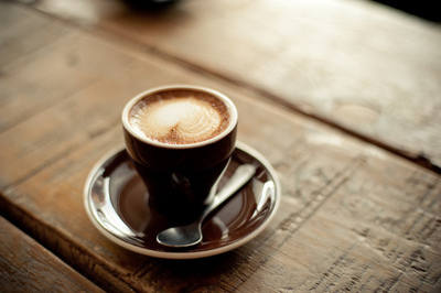 Coffee Mug On Wooden Table Still Life