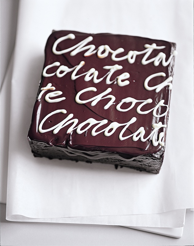 Decadent Chocolate Dessert Bakery Display