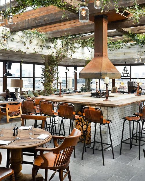 Industrial-chic Restaurant Interior Photography