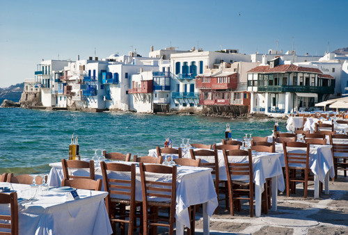Scenic Mykonos Architecture Landscape Photography