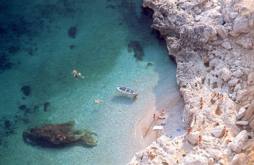 Secluded Aegean Cove Landscape Photography