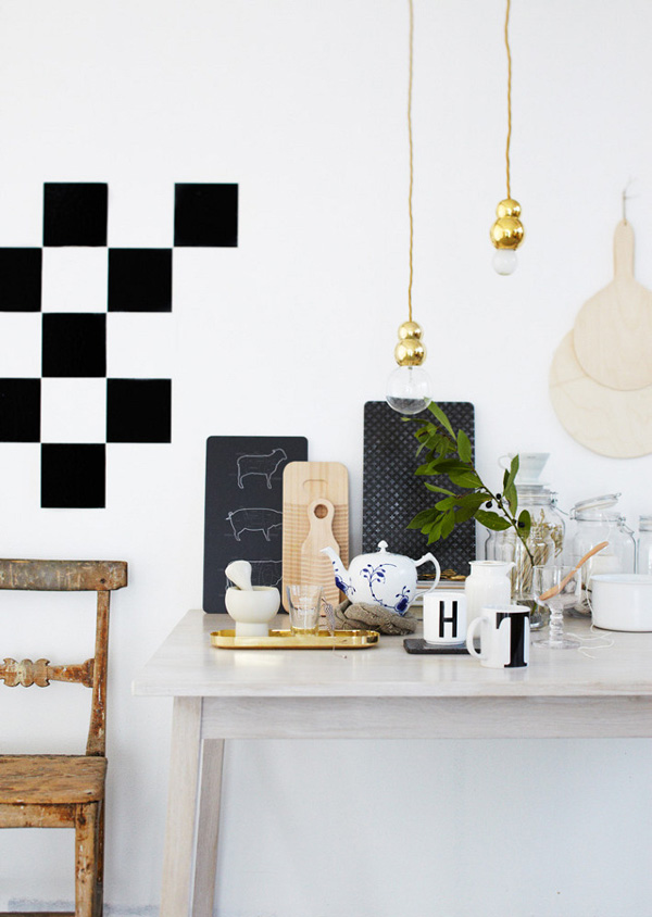 Rustic Farmhouse Kitchen Interior