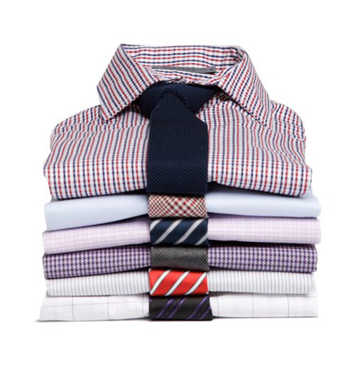 Neatly Organized Clothing Flatlay