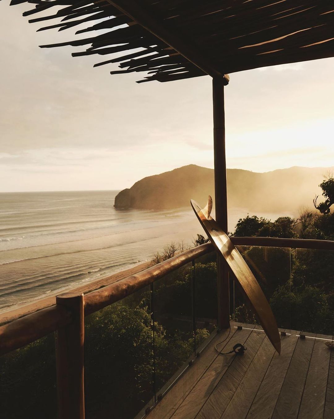 Coastal Cliffside Ocean View Landscape