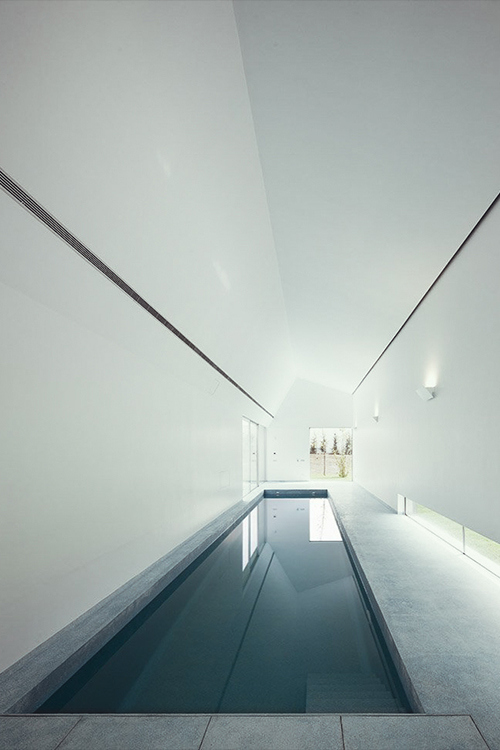 Minimalist Indoor Swimming Pool Architectural Photos