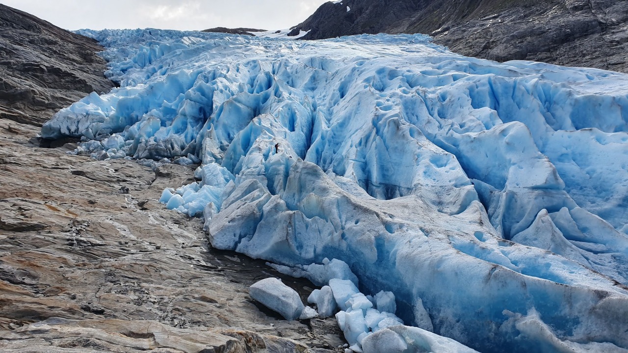 Majestic Mountain Glacier Landscape Photography