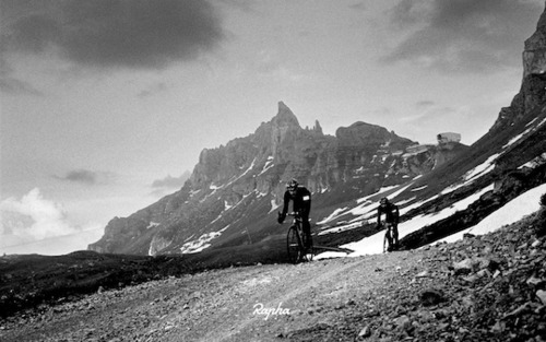 Snowy Mountain Trail Landscape