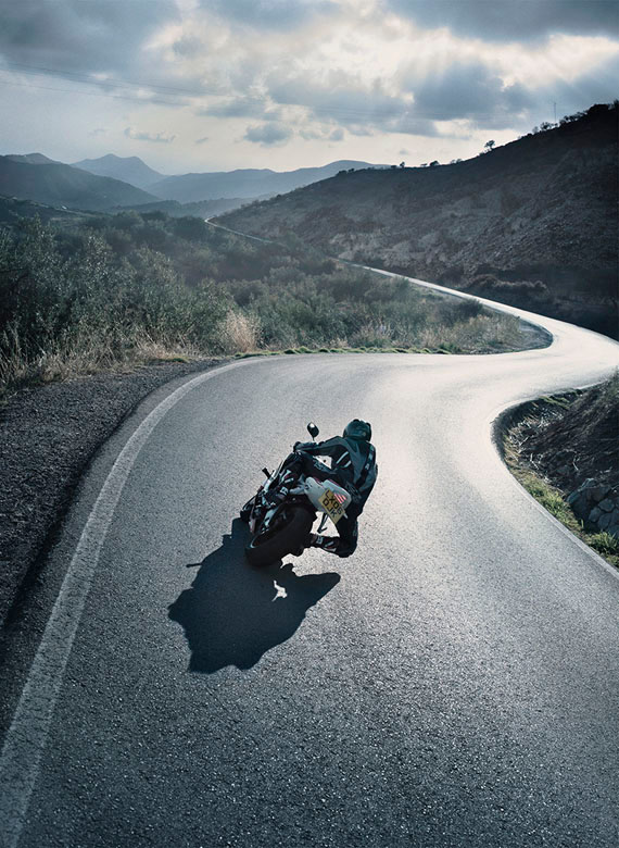 Winding Mountain Road Landscape Photography