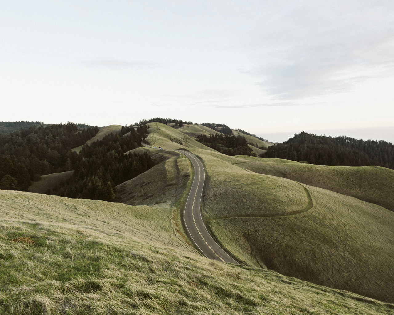 Mountain Road Landscape Photography